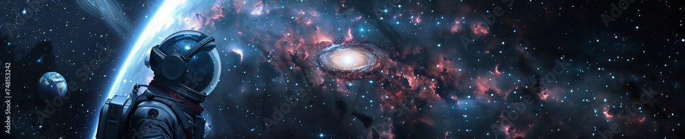 Two planets and scapeship in the endless space - sci-fi 4K wallpaper ...