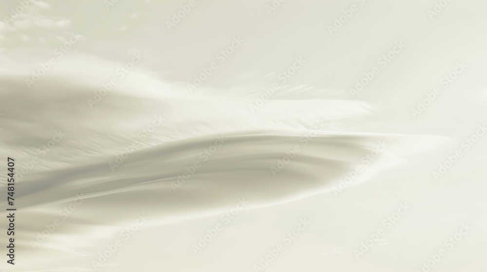 Fototapeta premium A white cloud on a white background