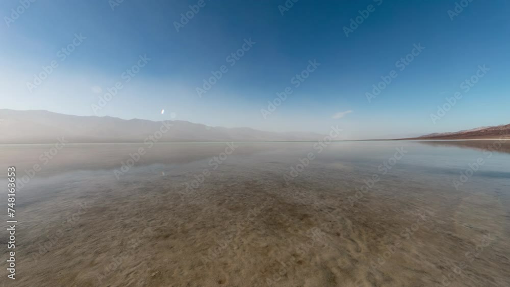 Timelapse of ancient Lake Manly reappearing due to Hurricane Hilary in Death Valley National Park, California Timelapse of ancient Lake Manly reappearing due to Hurricane Hilary in Death Valley National Park, California