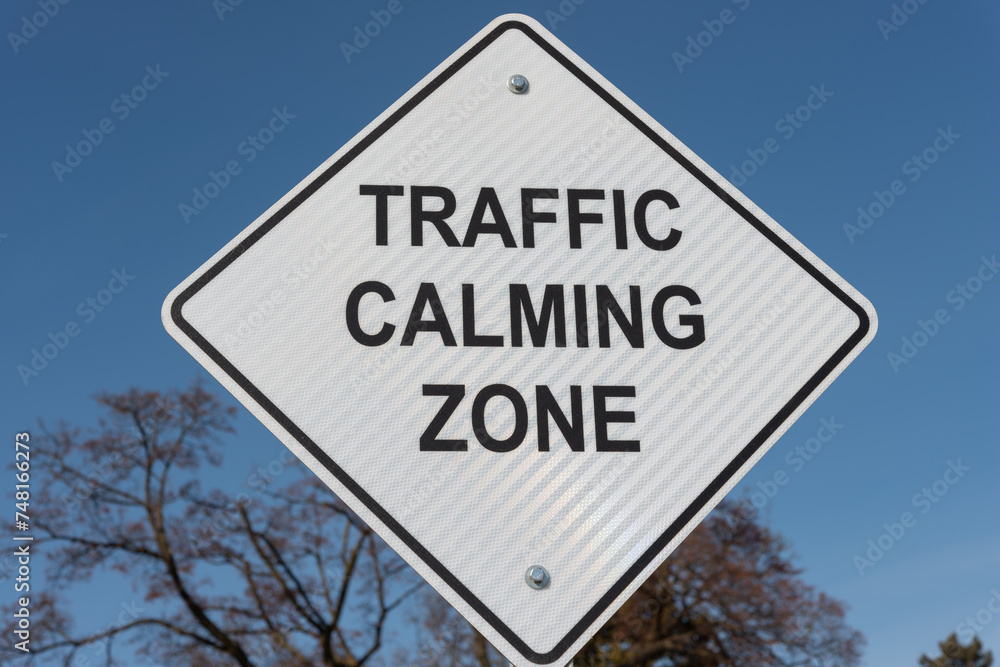 traffic calming zone 
