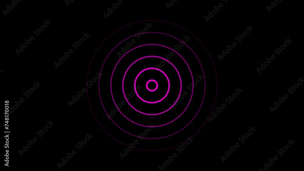 radio waves background.network tower produced radio wave concept.