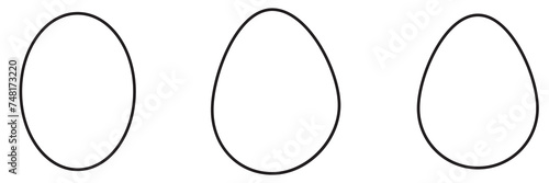 Egg icon. Easter eggs icons. Happy Easter day festival. Cracked egg Vector illustration.