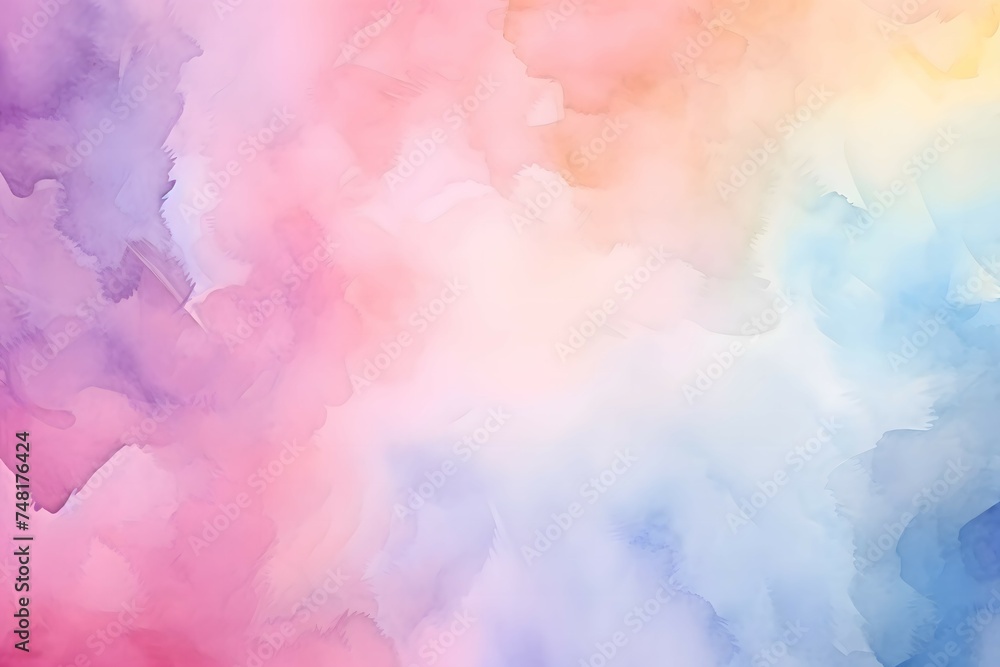 Watercolor multicolored background. Abstract watercolor background