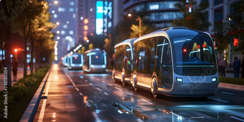 Smart Commute Hub: Modern City Roads and Intelligent Bus Network" © AA