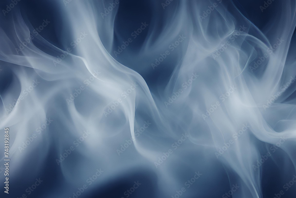 Obraz premium Abstract gradient smooth Blurred Smoke Navy background image