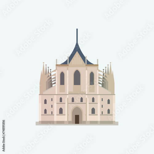 St. Barbara's Church, Kutna Hora.