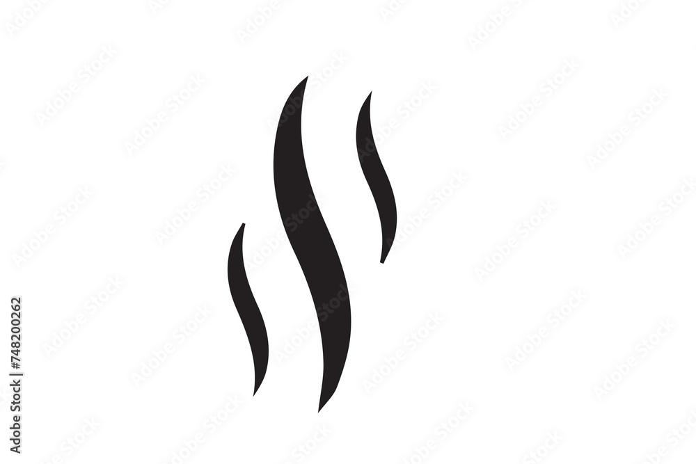 Aroma smell icon. Steam, vapor, odor, smoke sign or smell symbol Pro Vector Aroma smell icon. Steam, vapor, odor, smoke sign or smell symbol Pro Vector