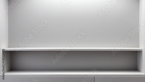 Wallpaper Mural Empty shelf on a wall Torontodigital.ca