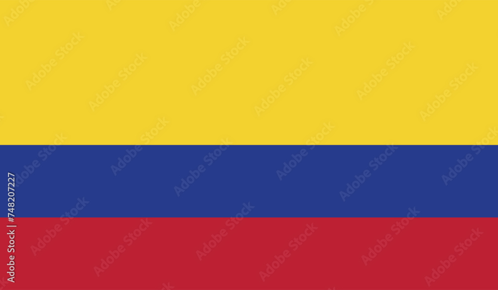 National Flag of Colombia Vector, Colombia Flag Background, Colombia sign National Flag of Colombia Vector, Colombia Flag Background, Colombia sign