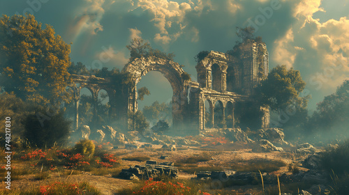 ancient ruin fantasy 