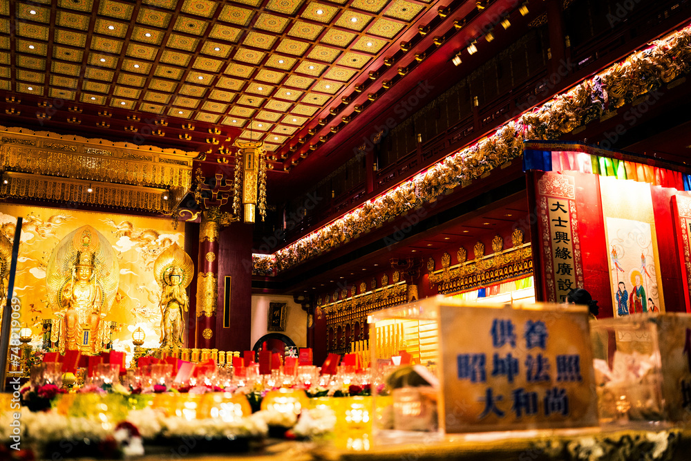 中国風のお寺 中国風のお寺