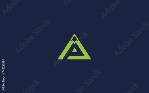 Free Download letter p with mountain logo icon design vector design template inspiration - GFXLoad