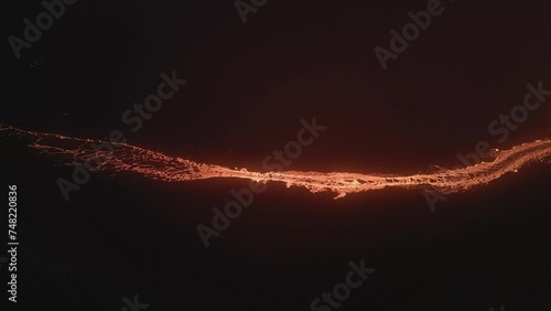  Iceland volcano eruption lava magma from crater Fagradalsfjall Hagafell Grindavik photo