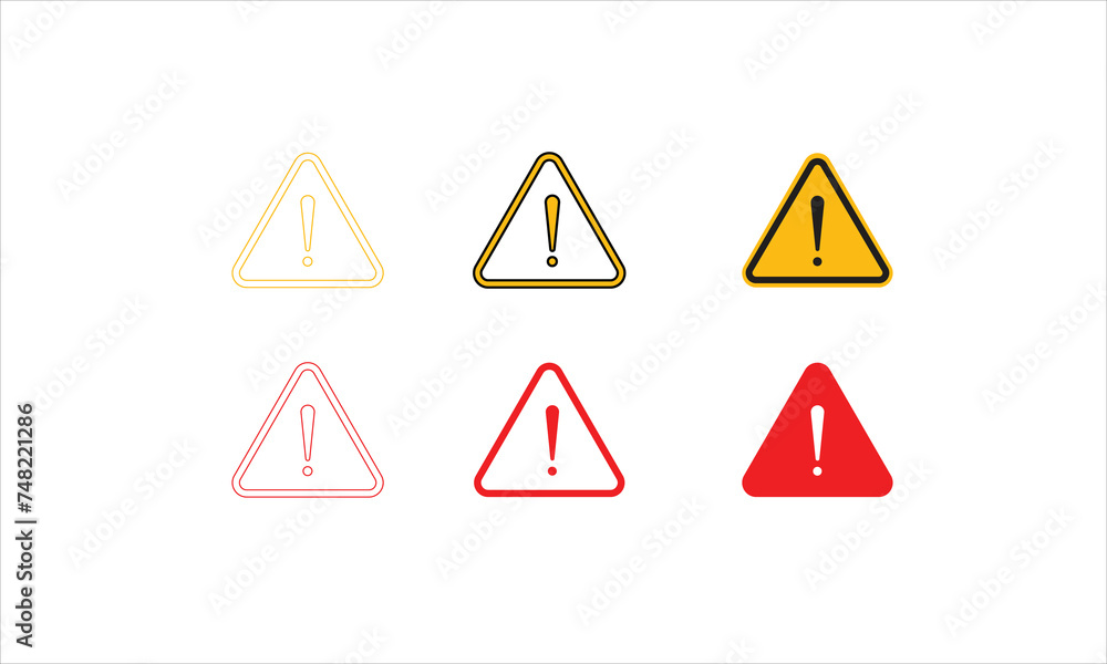 Alert Warning icon icon set vector icon warning vector icon Alert Warning icon icon set vector icon warning vector icon