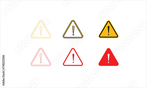 Alert Warning icon icon set vector icon warning vector icon