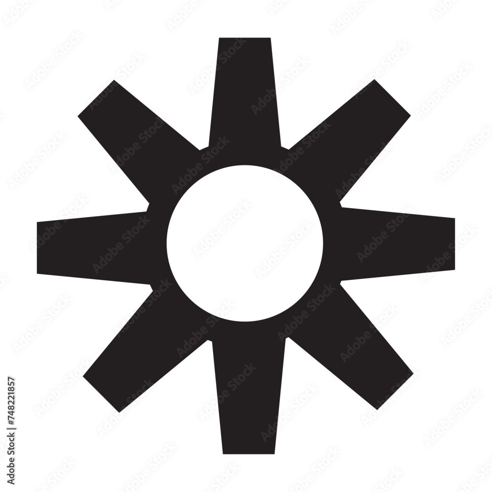 Gear vector logo icon template. Machine, progress, teamwork Gear vector logo icon template. Machine, progress, teamwork