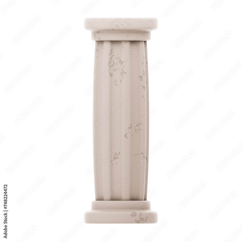 pillar column 3d illustration pillar column 3d illustration