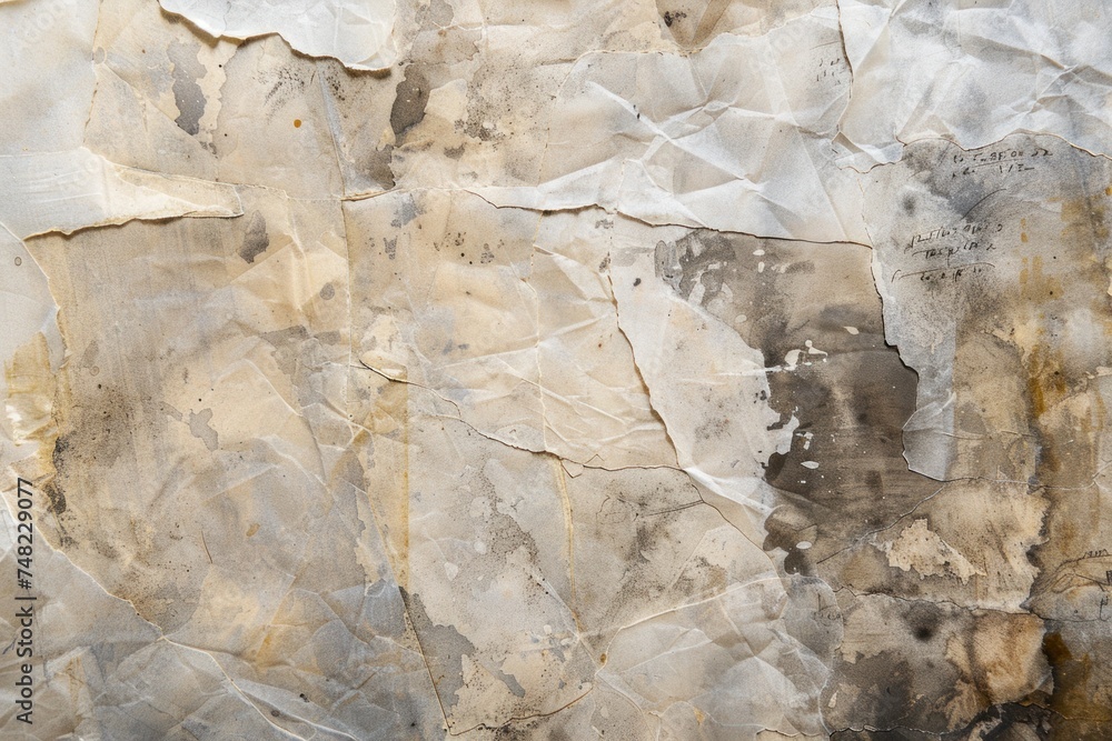 Fototapeta premium Elegant Abstract Acrylic Painting on Dark Background with Brush Strokes