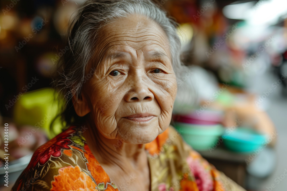 Authentic Glimpse: Capturing the Life of a Thai Local
