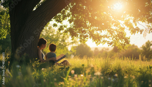 Motherly Love: Reading Under the Shade