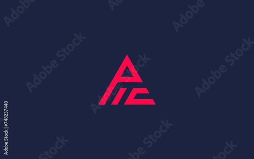 Free Download letter pic triangle logo icon design vector design template inspiration - GFXLoad