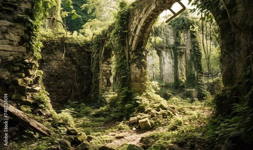 forest ruins