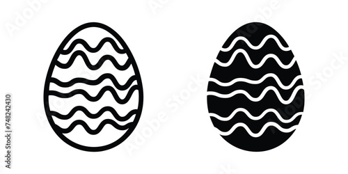 Easter Egg icon. sign for mobile concept and web design. vector illustration