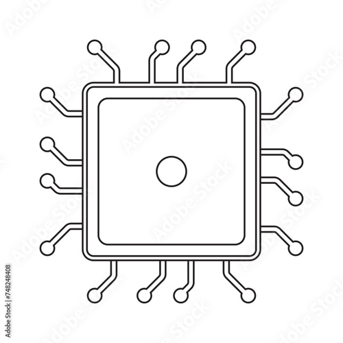 chip processor icon