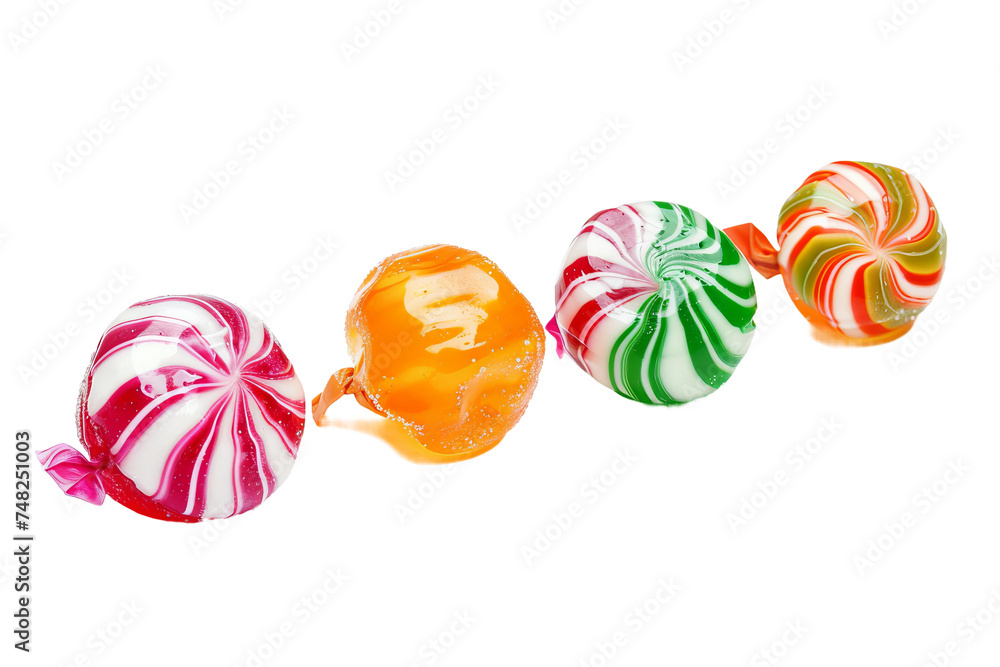 Fototapeta premium colorful chocolate isolated 