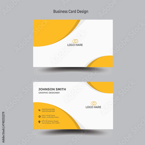 vector business card template