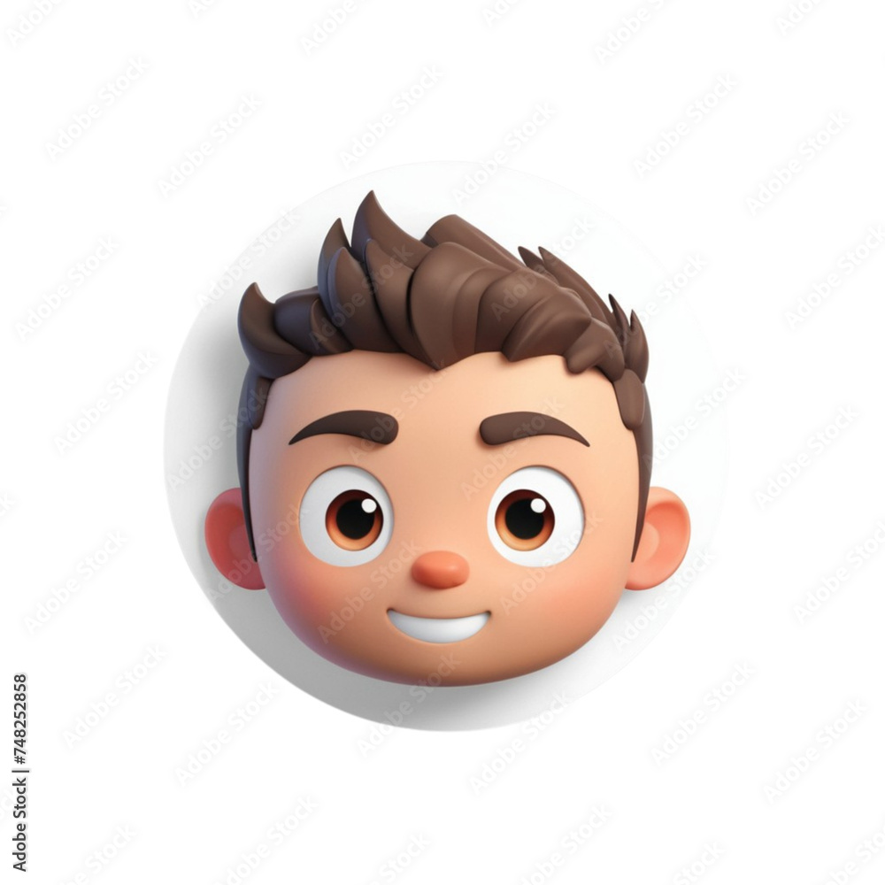 3d render pepole avatar on isolated transparent background png, generated with AI 3d render pepole avatar on isolated transparent background png, generated with AI