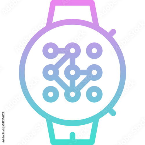 Pattern lock icon