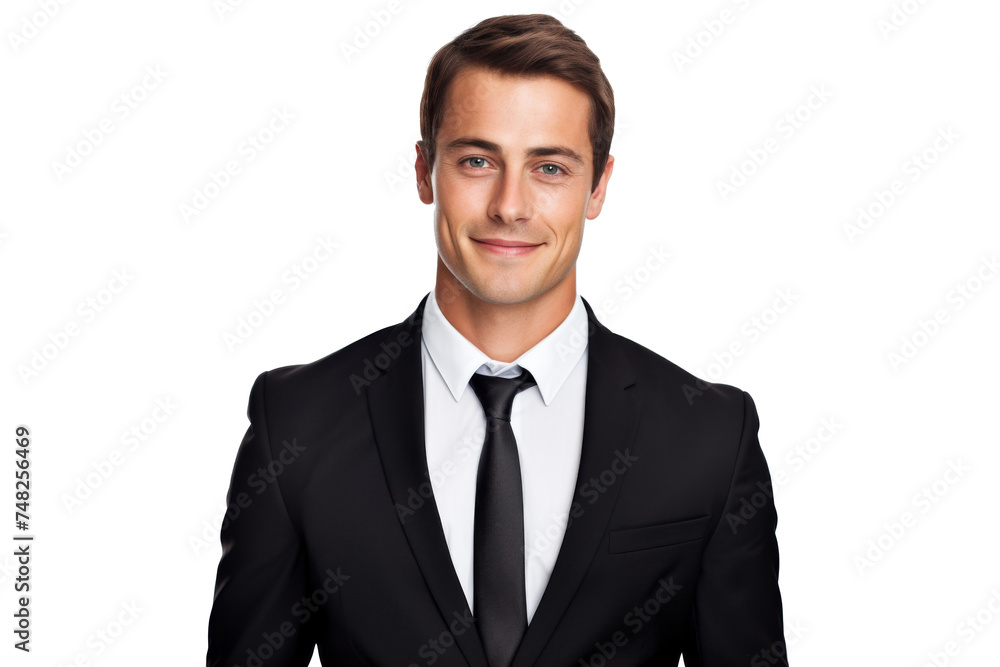Studio portrait of handsome Caucasian Americana businessman wear formal suit and necktie with a beautiful smiling isolated on transparent png background, CEO manager with smart look. Studio portrait of handsome Caucasian Americana businessman wear formal suit and necktie with a beautiful smiling isolated on transparent png background, CEO manager with smart look.