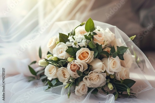 Elegant Bridal Bouquet for Wedding Ceremony