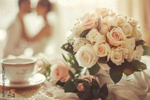 Elegant Bridal Bouquet for Wedding Ceremony