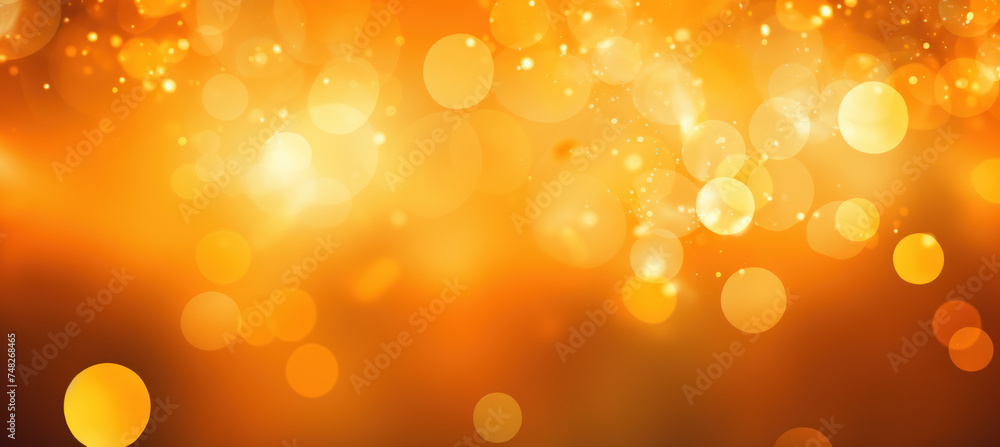 Vibrant Dark Gold Bokeh Illumination Vibrant Dark Gold Bokeh Illumination