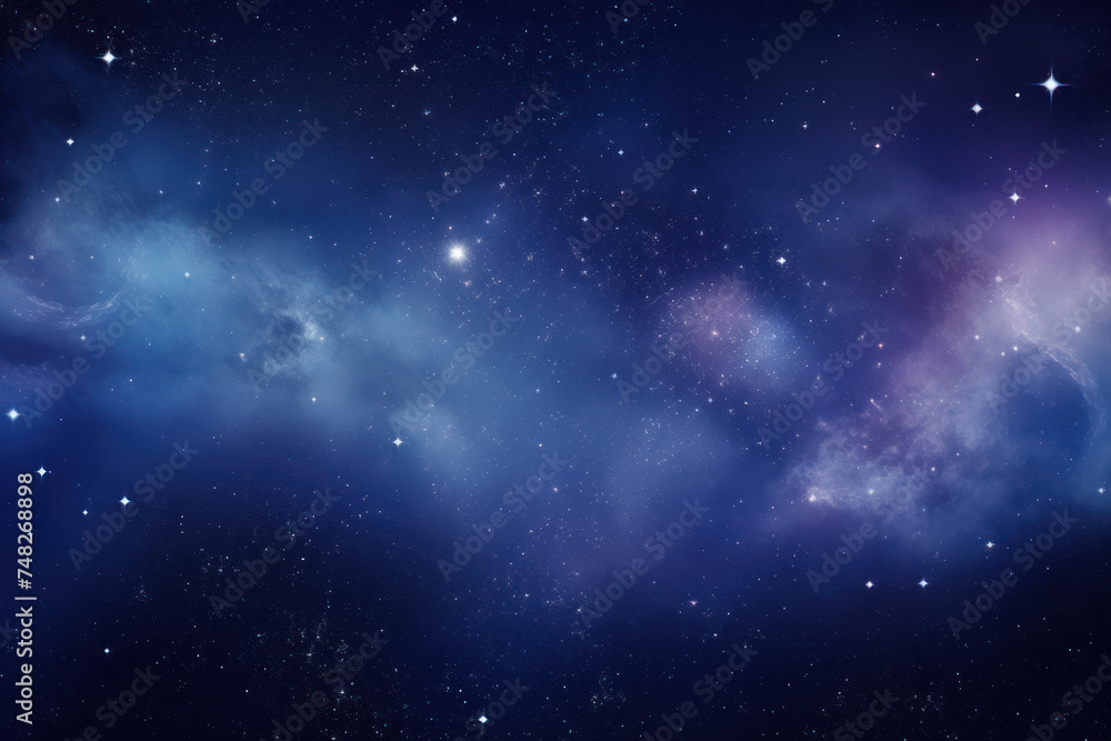 Interstellar Dreamscape, Starry Sky Background