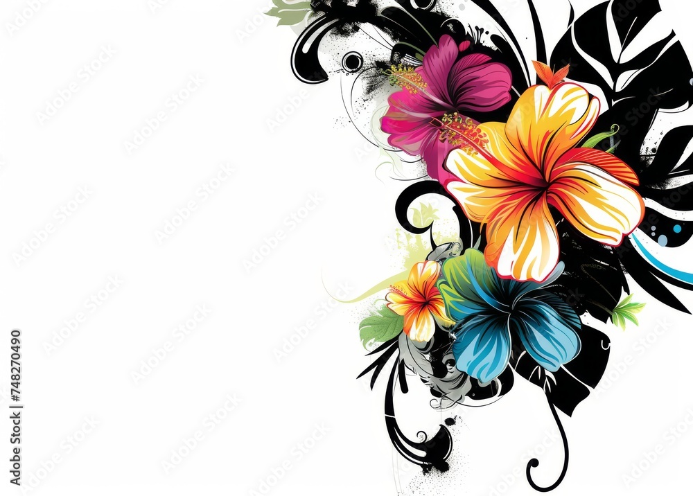 Obraz premium a graphic for an invitation