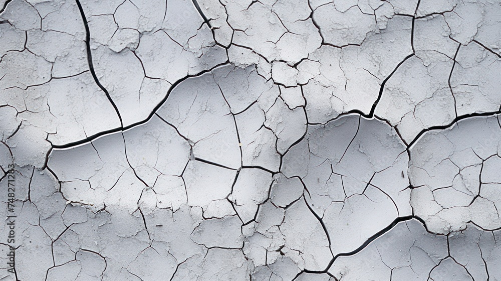 a close up of a cracked surface