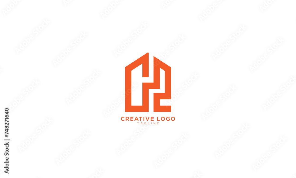 CZ OZ Abstract initial monogram letter alphabet logo design - obrazy, fototapety, plakaty 