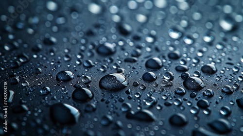 A water drop background