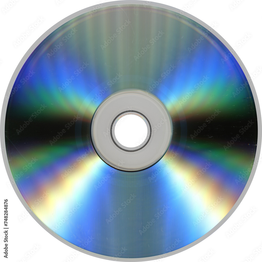 Isolated png CD disk with transparent plastic details, retro vintage old cd Isolated png CD disk with transparent plastic details, retro vintage old cd