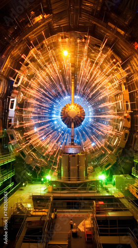 Display of Technological Marvel: A Glimpse into the Complex World of Particle Accelerators