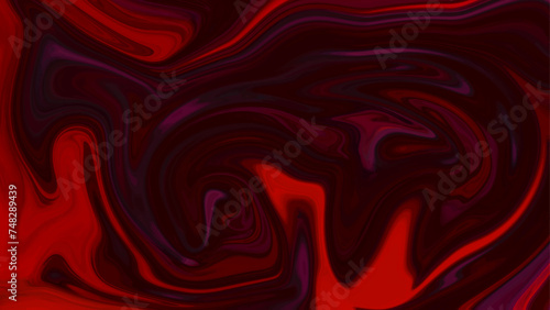 Abstract background of colorful liquid liner. Dark liquify background.