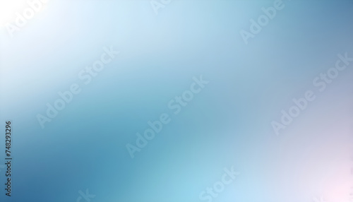 Light blue gradient abstract banner background