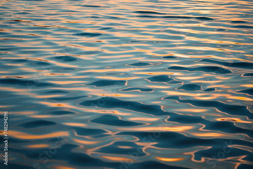 texture of water ripples in sunset hues (1) © Iwona