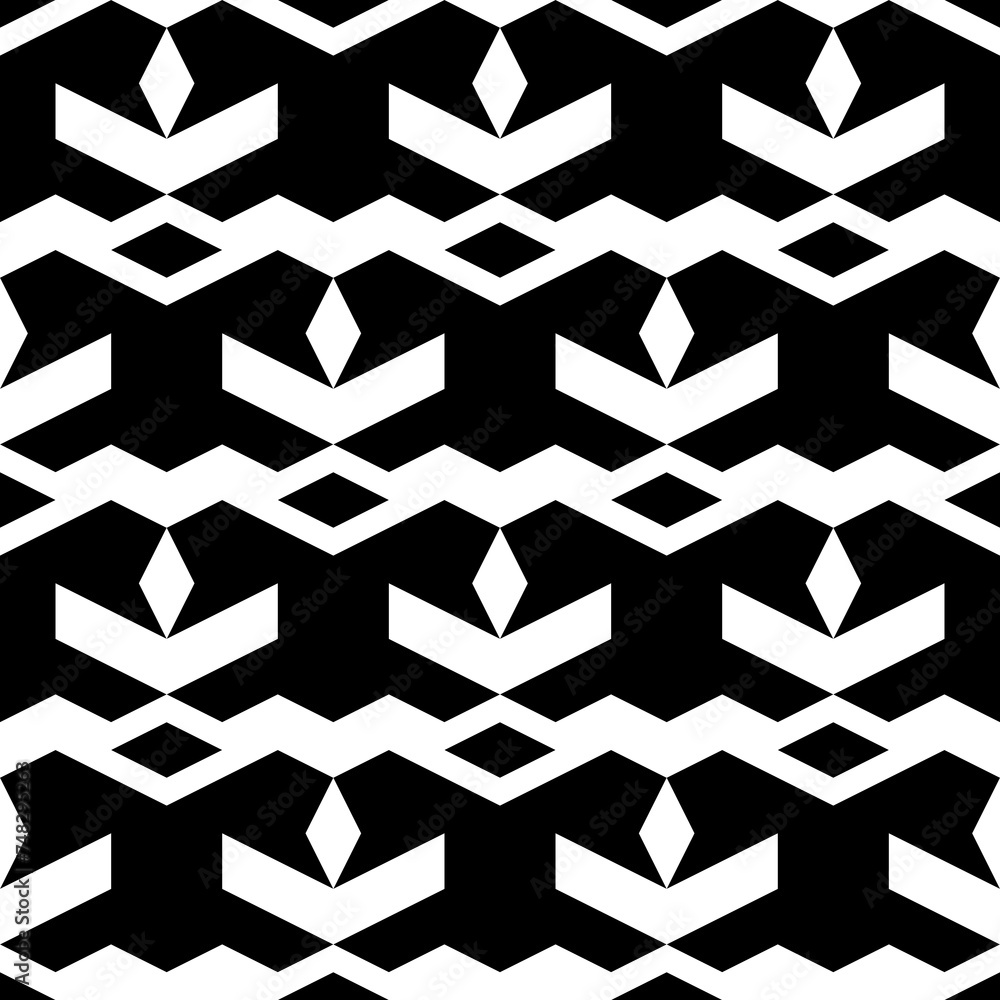 Seamless pattern. Diamonds, curves, shapes wallpaper. Rhombuses, chevrons, figures ornament. Digital paper, textile print, web design, abstract background. Geometric backdrop. Ethnic motif. Vector. Seamless pattern. Diamonds, curves, shapes wallpaper. Rhombuses, chevrons, figures ornament. Digital paper, textile print, web design, abstract background. Geometric backdrop. Ethnic motif. Vector.