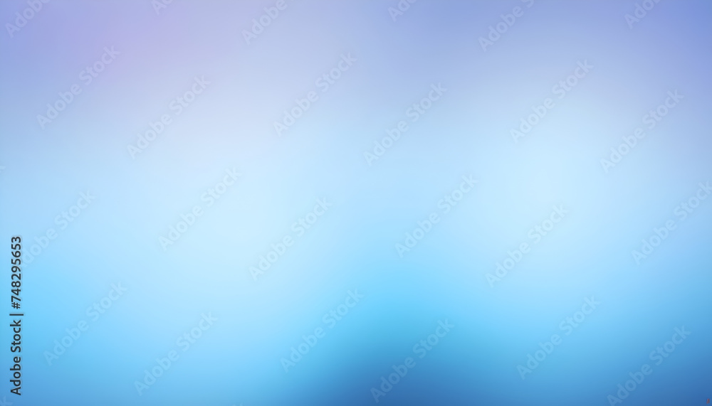 Obraz premium Blue Defocused Blurred Motion Abstract Background, Widescreen