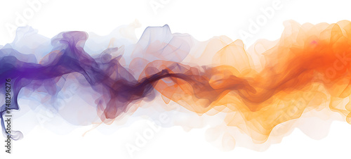 molten celestial mists frozen in an abstract futuristic 3d texture isolated on a transparent background