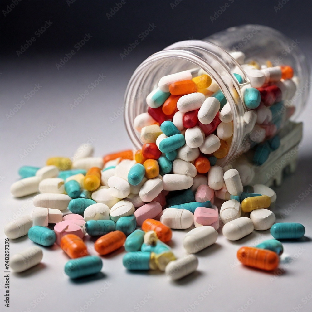 There are many different pills and medicines. Medical supplies in capsules. Nutritional supplements and vitamins. Antibiotics against viruses and diseases. There are many different pills and medicines. Medical supplies in capsules. Nutritional supplements and vitamins. Antibiotics against viruses and diseases.